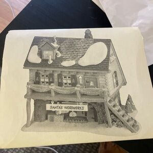 Dept 56 Heritage Village Collection North Pole Series "Santa's Workshop" #5628-6